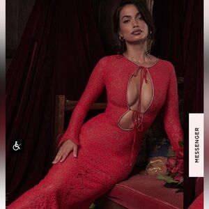 House of cb lace dress, worn just once